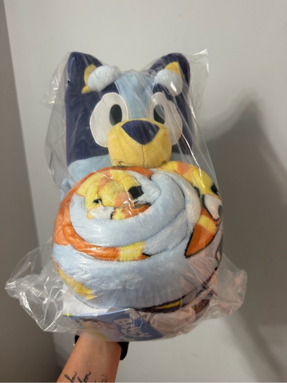 Bluey plushy Blanket Set